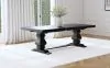 Coaster Fine Furniture 115531 Florence - Extension Dining Table - Distressed Black