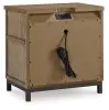 Benchcraft® B622-92 Tomtyn - Two Drawer Night Stand - Light Brown