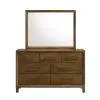 New Classic 00-B0182-DM New Classic 00-B0182-DM Ballard - Dresser & Mirror - Light Brown