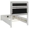 Coaster Fine Furniture 205110TB1 Miranda - Twin Headboard, Footboard & Slats, Box 1 of 2 - White