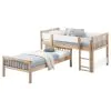 Coaster Fine Furniture 461171B2 Dakota - Guard Rails, Side Rails, Ladder & Slats, Box 2 of 2 - Natural