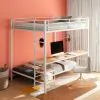 Coaster Fine Furniture 460209WHTB2 Campus - Full over Twin Slats, Boards, End Guard Rails, Tube For Part Shelf, Box 2 of 2 - Matte White