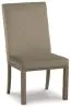 Ashley Furniture D983-01 Chrestner - Dining UPH Side Chair (Set of 2) - Gray / Brown