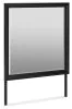 Ashley Furniture B687/31/36/84/86/87/92(2) Ashley Furniture B687/31/36/84/86/87/92(2) Lanolee - 7 Pc. - Dresser, Mirror, Full Panel Bed, 2 Nightstands - Black
