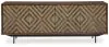 Ashley Furniture A4000577 Dreggan - Accent Cabinet - Brown / Gold Finish