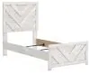 Ashley Furniture B3788B6 Ashley Furniture B3788B6 Cayboni - Twin Panel Bed - Whitewash