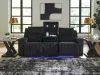 Ashley Furniture PC6420215 Ashley Furniture PC6420215 Forest Lake - Power Reclining Sofa With Adj Headrest - Black