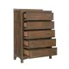 Samuel Lawrence Furniture S917-040 Seneca - 5-Drawer Chest - Brown
