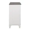 Liberty Furniture 417-BR31 Liberty Furniture 417-BR31 Allyson Park - 8 Drawer Dresser - Wirebrushed White / Charcoal