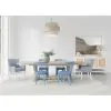 Riverside Furniture 30750 Rosalie - Trestle Dining Table - Natural