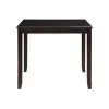 New Classic D1701-542-EBY New Classic D1701-542-EBY Gia - 5 Piece Square Counter Dining Set (Table & 4 Chairs) - Black