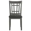 CoasterEveryday 108212 Lavon - Wood Dining Side Chair (Set of 2) - Medium Gray And Black