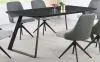 CoasterEssence 115231 Smith - Rectangular Ceramic Top Dining Table - Black
