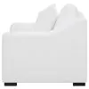 CoasterElevations 509893 Ashlyn - Upholstered Sloped Arm Accent Chair - White