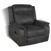 CoasterEveryday 603504-S3 Lawrence - 3 Piece Upholstered Reclining Sofa Set - Charcoal
