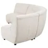 Coaster Fine Furniture 551300-S5 Charlotte - 5 Piece Upholstered Modular Sectional Sofa - Ivory