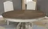 Furniture of America CM3150WH-RT Arcadia - Round Table - Antique White / Ivory
