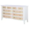 Coaster Fine Furniture 223473 Bexhill - 10-Drawer Dresser Cabinet - White