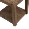 Liberty Furniture 449-OT1021 Liberty Furniture 449-OT1021 Broadmore - Square Chairside Table - Cobblestone Brown
