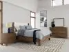 Riverside Furniture 42570-42571-42572 Jaxon - Queen Upholstered Bed - Casual Mink