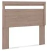 Ashley Furniture EB2520-156 Flannia - Full Panel Headboard - Gray