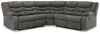 Ashley Furniture 36903S2 Partymate - 2-Piece Reclining Sectional - Slate
