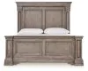 Ashley Furniture B916B4 Blairhurst - King Panel Bed - Light Grayish Brown