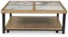 Ashley Furniture T632-8 Montia - Square Cocktail Table - Multi