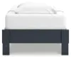 Ashley Furniture EB1528-111 Simmenfort - Twin Platform Bed - Navy Blue