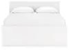 Ashley Furniture EB9630B12 Ashley Furniture EB9630B12 Onita - Queen Panel Platform Bed With 1 Side Storage - White