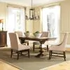 Liberty Furniture 242-DR-5TRS Liberty Furniture 242-DR-5TRS Armand - 5 Piece Trestle Table Set - Antique Brownstone