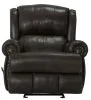 Jackson Furniture Industries 47636-1283/09-3083/09 Duncan - Leather Deluxe Glider Recliner - Dark Brown