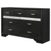 CoasterEveryday 206363 Miranda - 7-Drawer Dresser - Black