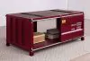 Furniture of America CM4789RD-C Dicargo - Coffee Table - Red