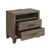 New Classic B3412-040 Harrisburg - 2 Drawer Nightstand - Walnut
