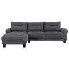 Coaster Fine Furniture 509540B2 Caspian - RAF Loveseat, Box 2 of 2 - Gray