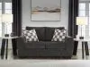 Benchcraft® 63101/38/35 Benchcraft® 63101/38/35 Loreo - 2 Pc. - Sofa, Loveseat - Ebony