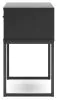 Ashley Furniture EB1865-291 Ashley Furniture EB1865-291 Socalle - One Drawer Night Stand - Black