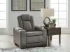 Ashley Furniture 22004/15/18/13 Ashley Furniture 22004/15/18/13 Next-Gen Durapella - 3 Pc. - Power Sofa, Loveseat, Recliner - Slate