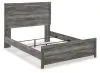 Ashley Furniture B1290/31/36/71/98 Ashley Furniture B1290/31/36/71/98 Bronyan - Queen Panel Bed  - 4 Pc. - Dresser, Mirror, Queen Bed - Dark Gray