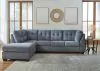 Ashley Furniture 55303S1 Ashley Furniture 55303S1 Marleton - 2-Piece Sectional With Laf Corner Chaise - Denim