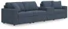 Ashley Furniture 92121S29 Ashley Furniture 92121S29 Modmax - 4-Piece Sectional With Storage Console - Ink