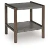 Ashley Furniture T669-3 Kallenny - Rectangular End Table - Brown / Gray