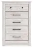 Ashley Furniture PCB1171-46 Ashley Furniture PCB1171-46 Makidern - Five Drawer Chest - Whitewash