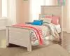 Ashley Furniture B267B15 Ashley Furniture B267B15 Willowton - Twin Panel Bed - Whitewash
