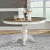 Liberty Furniture 303W-CD-PED Ocean Isle - Pedestal Table - Antique White