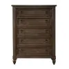 Liberty Furniture 615-BR41 Americana Farmhouse - 5 Drawer Chest - Dusty Taupe