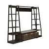 Liberty Furniture 792-OT-WU Mill Creek - 3 Piece Wall Unit Set - Peppercorn