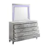 New Classic BA9698S-060 New Classic BA9698S-060 Valentino - Lighted Mirror - Silver