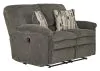 Jackson Furniture Industries 1272-1405/38-2500/29 Tosh - Reclining Loveseat - Pewter